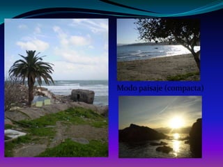                                                 Modo paisaje (compacta)