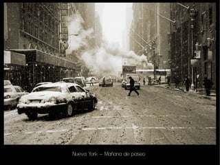 Nueva York – Mañana de paseo
 