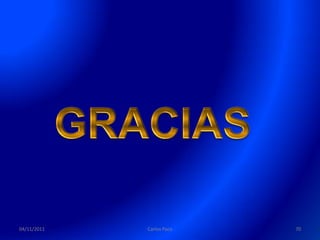 04/11/2011   Carlos Paco   70
 