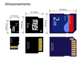 Almacenamiento
 