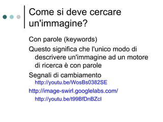 Perché questa differenza internet - vita Internet si basa su  computer  e  software La vita sui rapporti interpersonali E' solo un  problema tecnico 