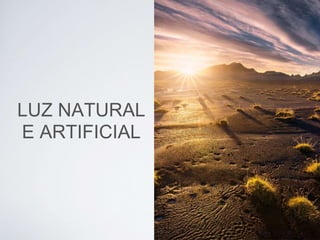 LUZ NATURAL 
E ARTIFICIAL 
12 
 