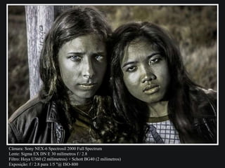 Câmara: Sony NEX-6 Spectrosil 2000 Full Spectrum
Lente: Sigma EX DN E 30 milímetros f / 2.8
Filtro: Hoya U360 (2 milímetros) + Schott BG40 (2 milímetros)
Exposição: f / 2.8 para 1/5 "@ ISO-800
 