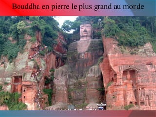 Bouddha en pierre le plus grand au monde 
 