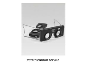 ESTEREOSCOPIO DE BOLSILLO