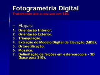 Fotogrametria digital