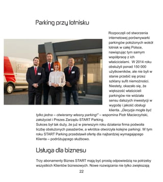 Parking przy lotnisku
Usługa dla biznesu
 