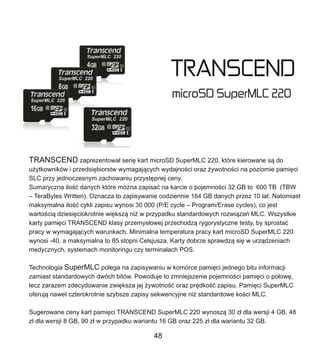 TRANSCEND
microSD SuperMLC 220
 