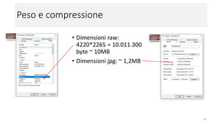 La prima foto compressa della storia
• E' il ritratto di Lenna Sjööblom, la First Lady di
Internet
• Il paginone centrale di quel numero di Playboy
di novembre 1972 presentava le
caratteristiche "tecniche" necessarie per
provare al meglio l'algoritmo di compressione
sviluppato presso la University of Southern
California
• La storia "completa" (grazie all'articolo di
Pasquale Petrosino su "Inchiostro Virtuale"):
http://www.inchiostrovirtuale.it/lenna-internet-first-lady/
18
 