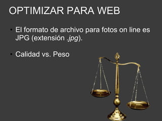 Un tipo especial de líneas son laslíneasconvergentes. Son laslíneasparalelasque, por el efecto de la distancia, terminanuniéndose en un mismopunto.Foto: http://fotosnando.blogcink.com/files/2009/04/profundidad-de-campo.jpg