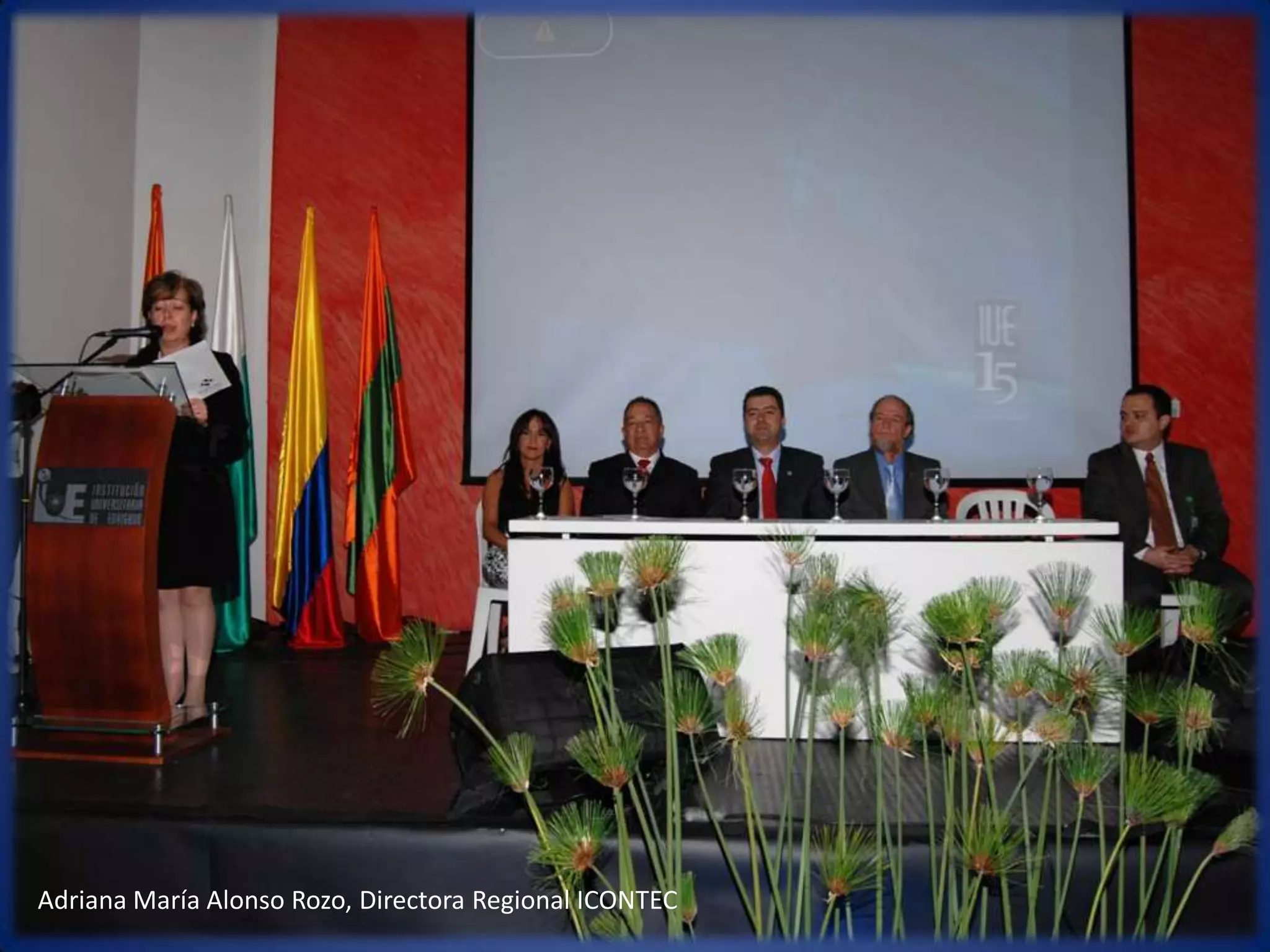 Adriana María Alonso Rozo, Directora Regional ICONTEC