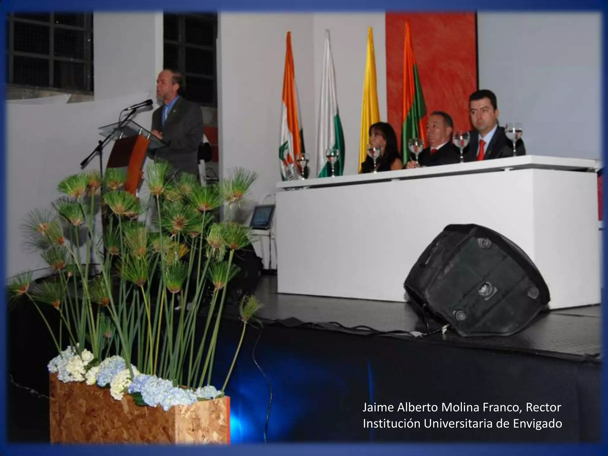 Jaime Alberto Molina Franco, Rector Institución Universitaria de Envigado