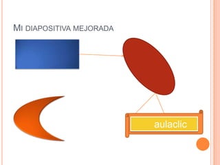 MI DIAPOSITIVA MEJORADA




                          aulaclic
 