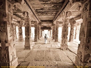 Templo de Krishna es uno de los templos hindúes más notable..   By: Alejandra Loreto
 