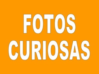 FOTOS CURIOSAS 