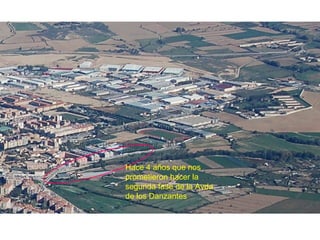 Hace 4 años que nos prometieron hacer la segunda fase de la Avda de los Danzantes 