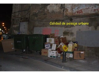 Calidad de paisaje urbano 