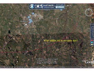 ¿Por dónde irá la variante sur? 