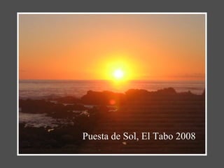 Puesta de Sol, El Tabo 2008 