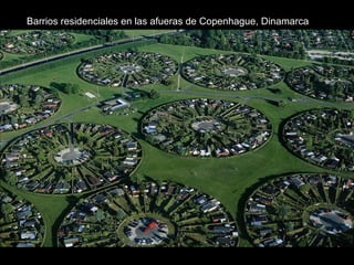 Barrios residenciales en las afueras de Copenhague, Dinamarca
 