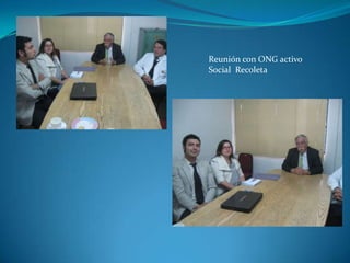 Reunión con ONG activo Social  Recoleta