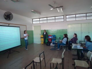 Fotos apresentação dos trabalhos