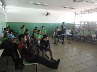 Fotos apresentação dos trabalhos