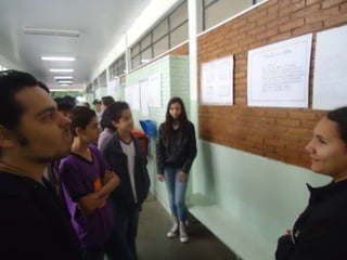 Fotos apresentação dos trabalhos