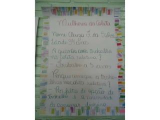 Fotos apresentação dos trabalhos