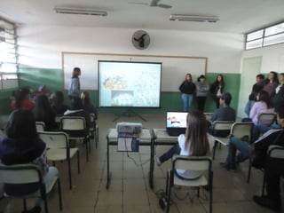 Fotos apresentação dos trabalhos