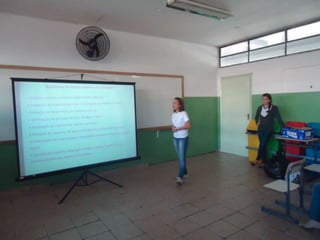 Fotos apresentação dos trabalhos