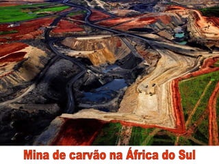 Mina de carvão na África do Sul 