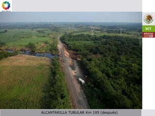 ALCANTARILLA TUBULAR Km 195 (después)