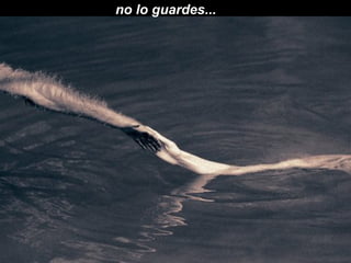no lo guardes...  