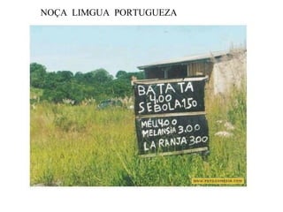 NOÇA  LIMGUA  PORTUGUEZA 