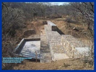 Santa Cruz Nuevo, Totoltepec de Guerrero, PueblaVolumen de construcción: 71.68 m3Inversión (miles de Pesos): 86.4