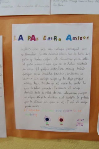 Cuentos del día de la Paz