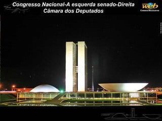 Congresso Nacional-A esquerda senado-Direita
Câmara dos Deputados
 