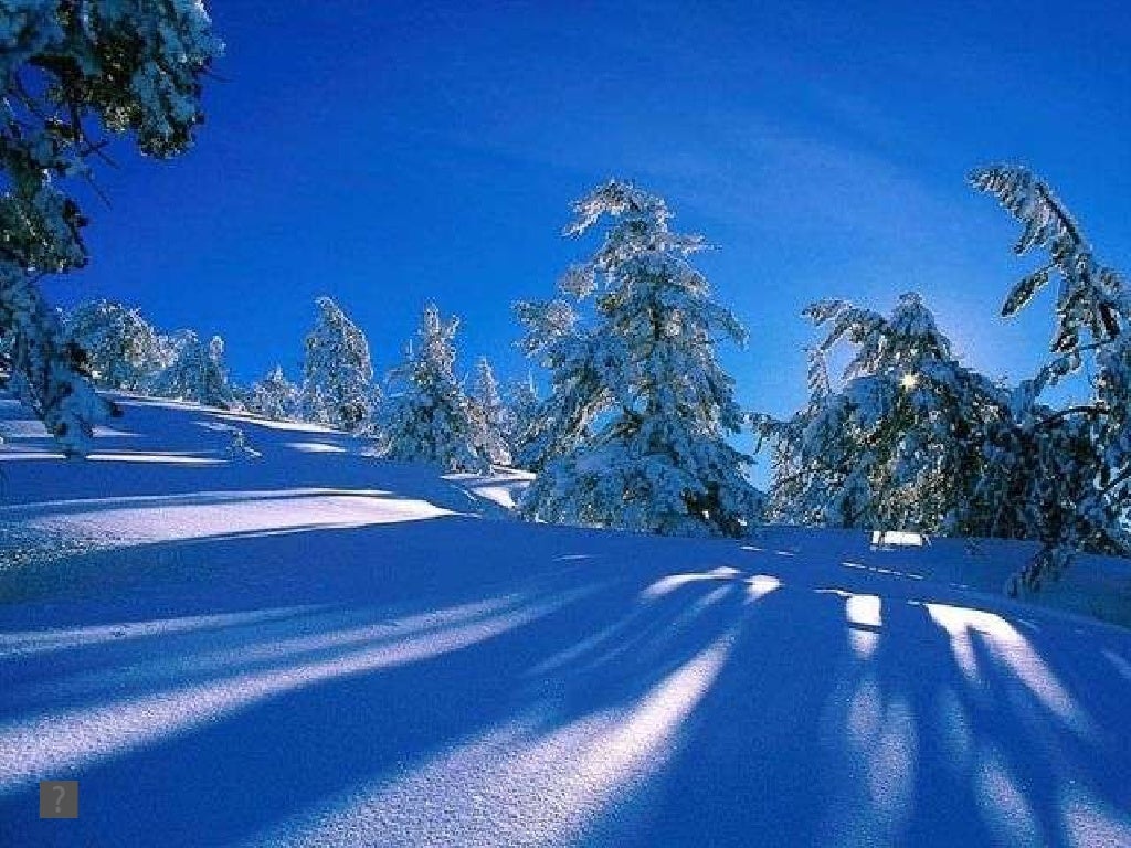 Fotos de invierno en las montañas