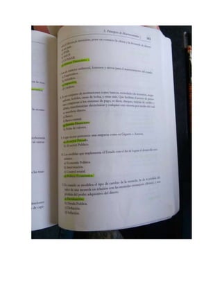 Fotos del libro de Economía 