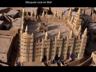 Mezquita rural en Malí
 