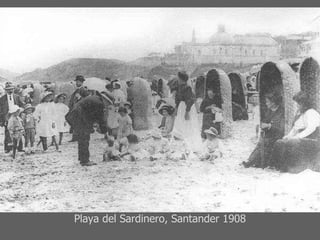Playa del Sardinero, Santander 1908 