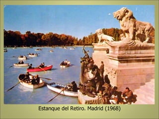 Estanque del Retiro. Madrid (1968) 
