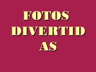 FOTOS
DIVERTID
AS

 