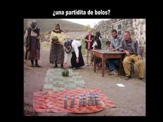 ¿una partidita de bolos? 