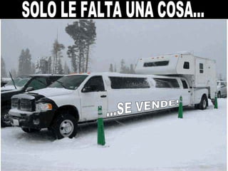 SOLO LE FALTA UNA COSA... ...SE VENDE! 