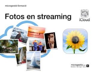 Fotos en streaming

microgestio.com
Barcelona - Sant Cugat - Girona

 