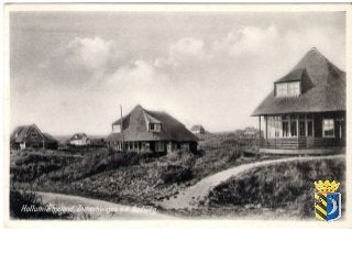 Fotoserie met zomerhuizen ten zuidwesten van hollum