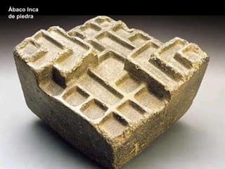Ábaco Inca de piedra 