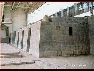 Coricancha: recintos 